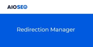All In One SEO Pro Redirection Manager