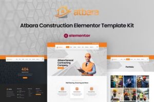 Atbara - Construction Elementor Template Kit