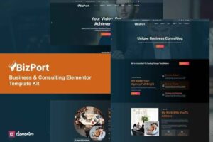 Bizport - Business & Consulting Elementor Template Kit