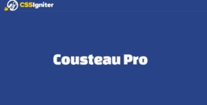 Cousteau Pro - WordPress Theme