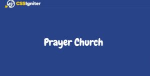 CSS Igniter Prayer Church - WordPress Theme