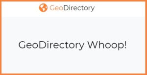 GeoDirectory Whoop!