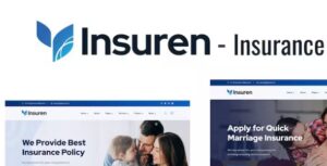 Insuren - Insurance Agency WordPress Theme