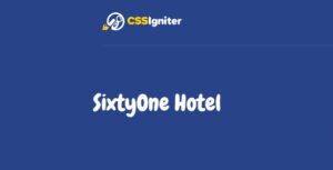 CSS Igniter SixtyOne Hotel - WordPress Theme