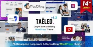TAELED - Business Consulting WordPress Theme