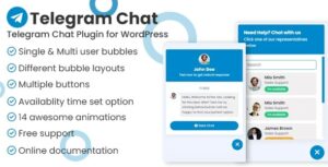 Telegram Chat Support Pro