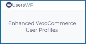 UsersWP Enhanced WooCommerce user profiles