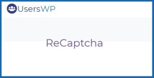 UsersWP ReCaptcha