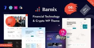 Barnix - Finance Consulting WordPress Theme