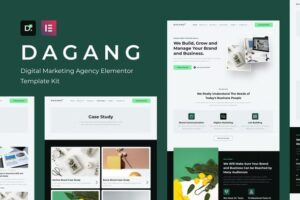 Dagang - Digital Marketing Agency Elementor Template Kit