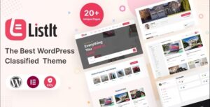 ListIt - Clasified WordPress Theme