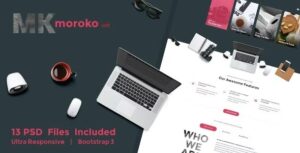 Moroko - Creative Bootstrap WordPress