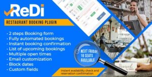 ReDi Restaurant Booking - plugin for WordPress