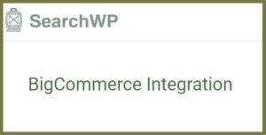 SearchWP BigCommerce Integration