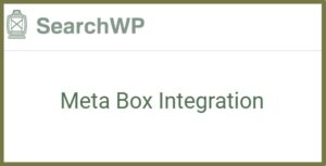 SearchWP Meta Box Integration