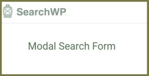 SearchWP Modal Search Form