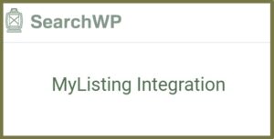 SearchWP MyListing Integration