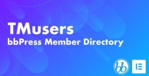 Tmusers - bbPress Forum Member Directory For Elementor