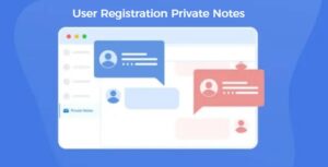 User Registration Private Notes