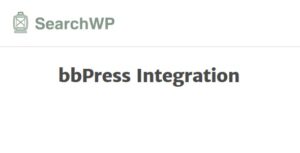 SearchWP bbPress Integration