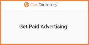 GeoDirectory GetPaid Advertising