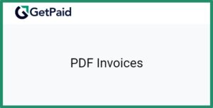 Get Paid PDF Invoices Addon
