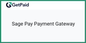 Get Paid Sage Pay Payment Gateway