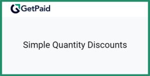 Get Paid Simple Quantity Discounts Addon