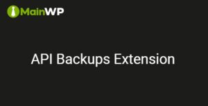 MainWP API Backups Extension