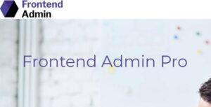 Frontend Admin Pro