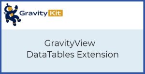 GravityView DataTables Extension