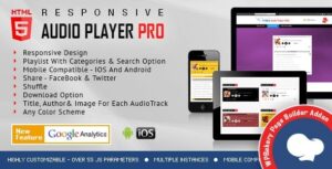 HTML5 Audio Player PRO