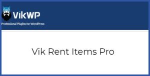 Vik Rent Items Pro