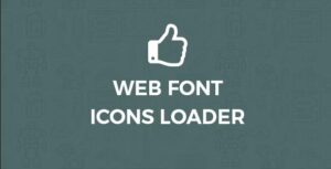 Font icons loader for wordpress