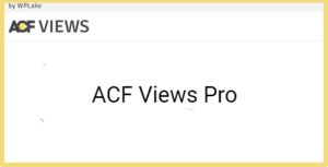 ACF Views Pro