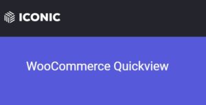 Iconic WooCommerce Quickview