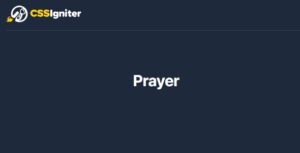 Prayer