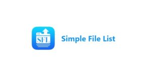 Simple File List Pro