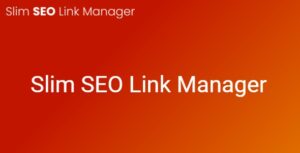 Slim SEO Link Manager