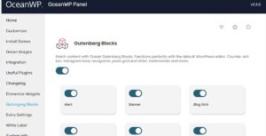 OceanWP Gutenberg Blocks