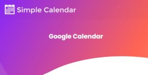 Simple Calendar Google Calendar Pro Addon