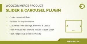 WooCommerce Product Slider & Carousel Plugin