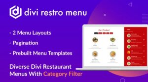 Divi Restro Menu