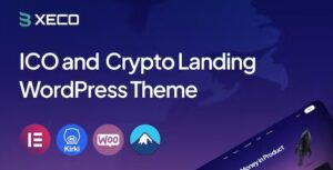 ICO & Crypto Landing WordPress Theme