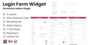 Login Form Widget Elementor Addon