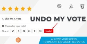 Undo My Vote Addon For BWL Pro Voting Manager