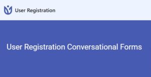 User Registration Conversational Forms