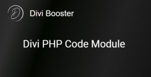 Divi PHP Code Modul