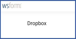 WS Form PRO Dropbox