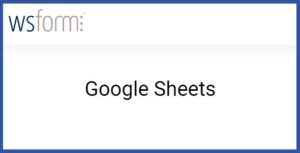 WS Form PRO Google Sheets